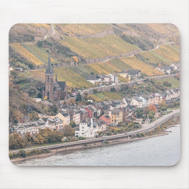 Lorchhausen im Rheingau Card Mousepad (Vorne)