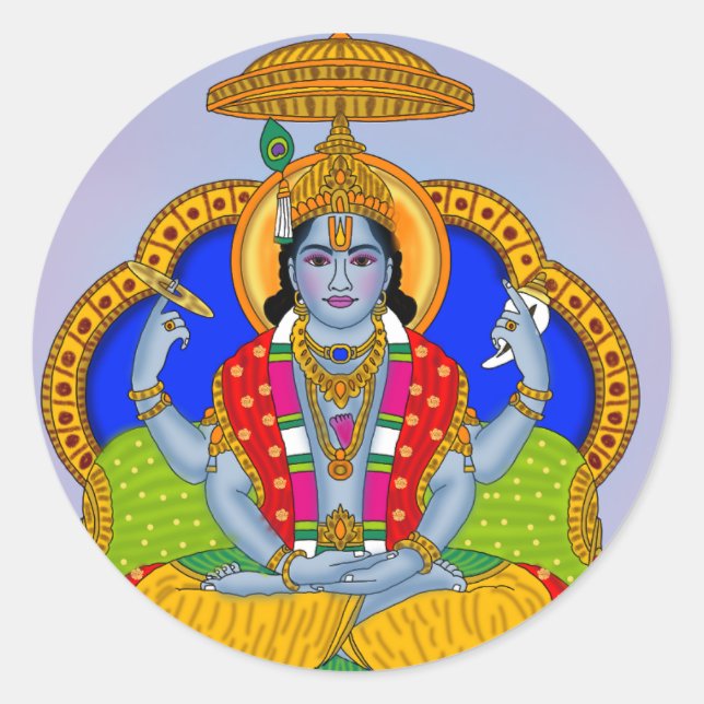 Lord Badrinath Sticker (Vorderseite)