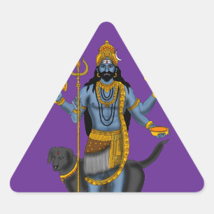 Lord Bhairava Aufkleber
