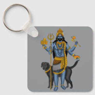 Lord Bhairava Schlüsselanhänger
