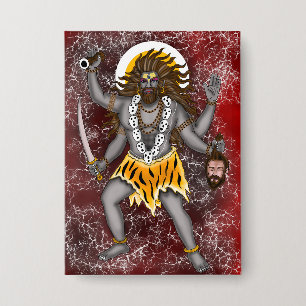 Lord Bhairava-Tragetasche Button