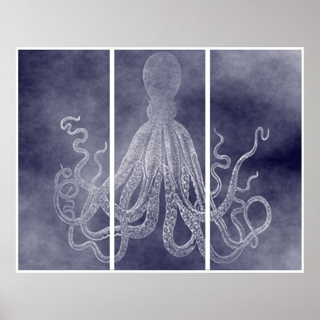 Lord Bodner Triptych in Violet Poster (Vorne)