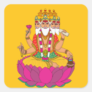 Lord Brahma Aufkleber