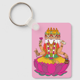 Lord Brahma Schlüsselanhänger