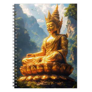 Lord Buddha des Goldenen Landes Notizblock