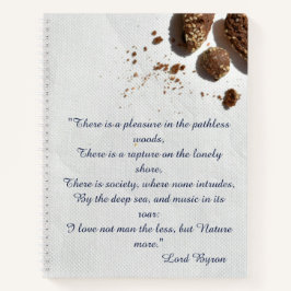 Lord Byron Liebe Letter Inspiration Notizbuch