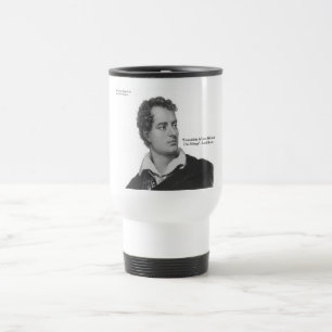 Lord Byron "Liebe ohne Flügel" Zitat Geschenke & T Reisebecher