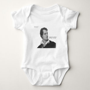 Lord Byron "Liebe W/O Wings" Zitat Geschenke & T-S Baby Strampler