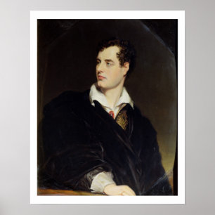 Lord Byron nach einem Porträt gemalt von Thomas Poster