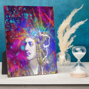 Lord Byron Plaque Fotoplatte