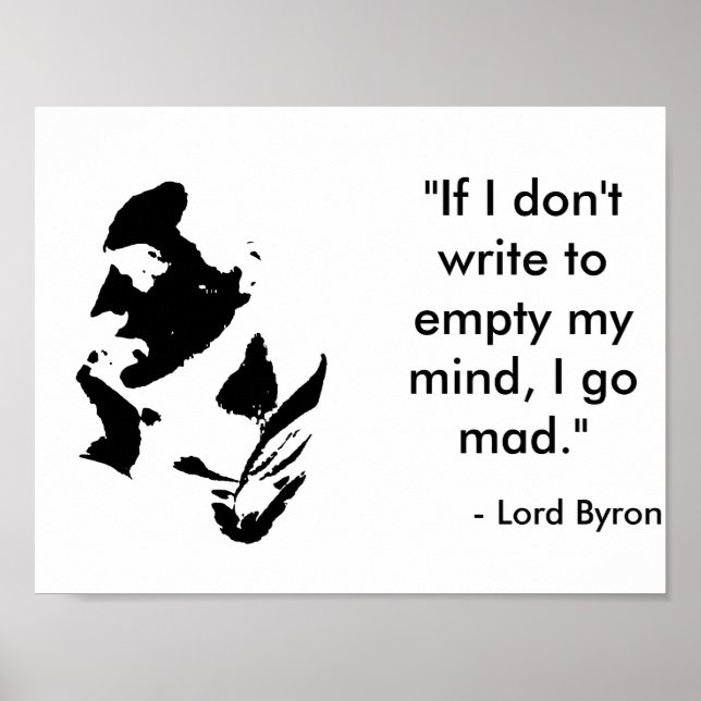 Lord Byron Poster (Vorne)