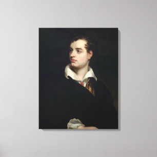 Lord Byron (von Laslett John Pott) Leinwanddruck