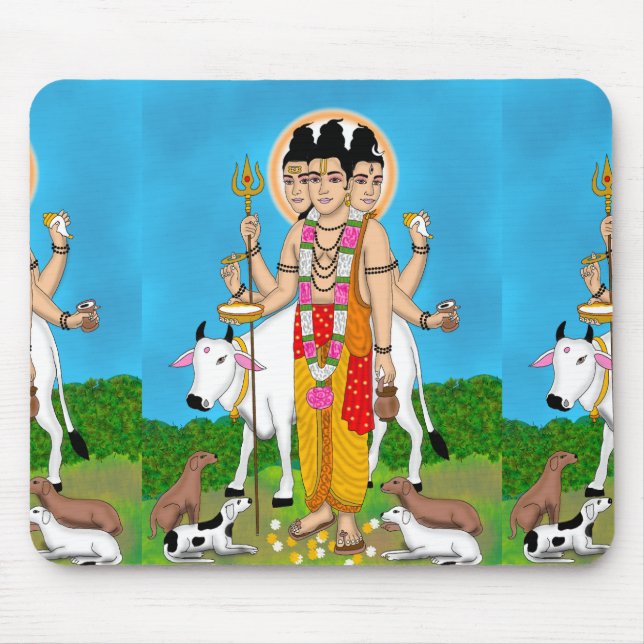 Lord Dattatreya-Mauspad Mousepad (Vorne)