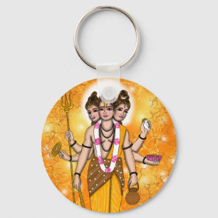 Lord-Dattatreya-Schlüsselanhänger Schlüsselanhänger
