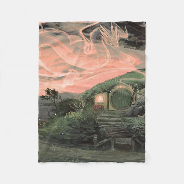LORD DER RINGS ART Blanket Fleecedecke (Vorderseite)