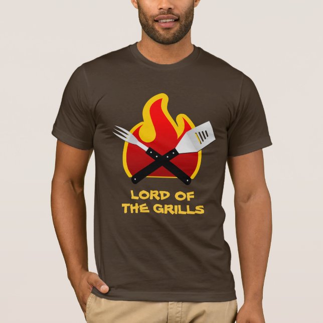 Lord des Grill-Shirts T-Shirt (Vorderseite)