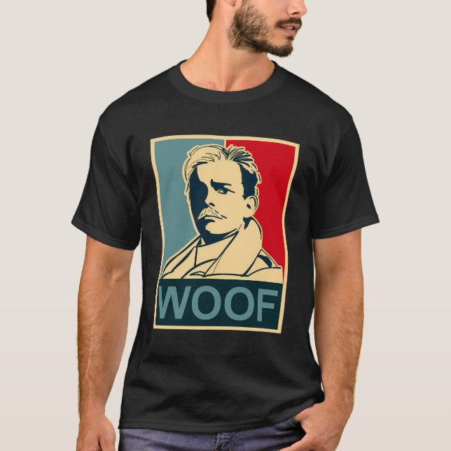 Lord Flashheart Motivierend Woof T-Shirt (Vorderseite)