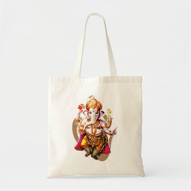 Lord Ganesh, Ganesha, Ganapati Ganpati Shri Ganesh Tragetasche (Vorne)