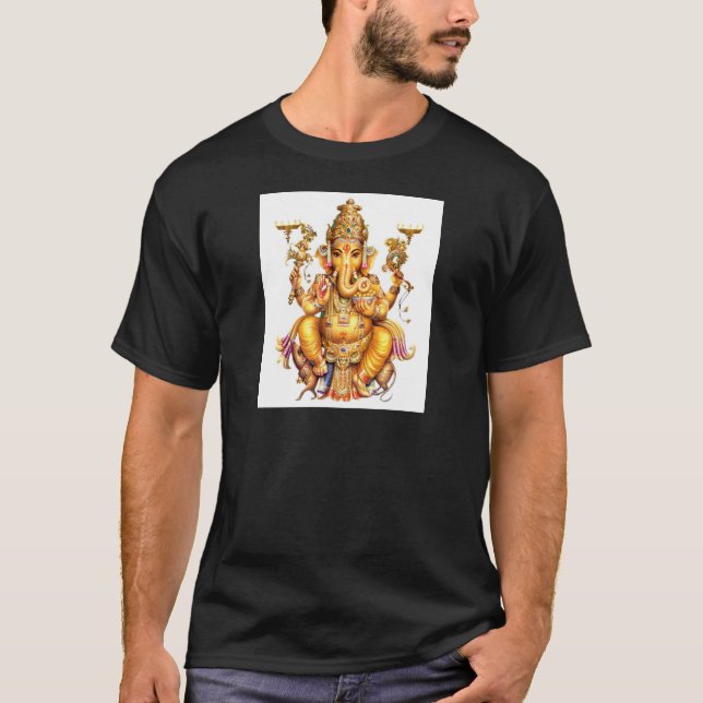 LORD GANESH HINDU GOD T-Shirt (Vorderseite)