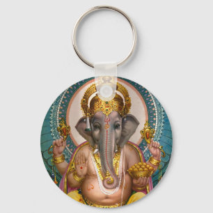 Lord Ganesh India Elephant Hinteru God Schlüsselanhänger