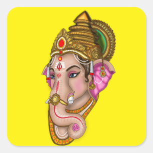 Lord Ganesha Aufkleber