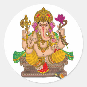 Lord Ganesha Aufkleber