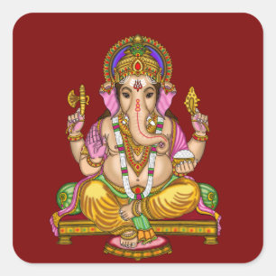 Lord Ganesha Aufkleber