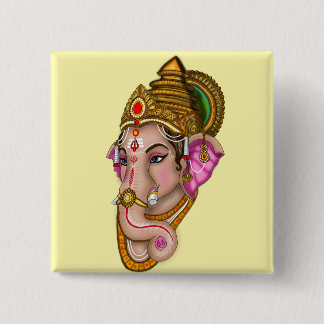 Lord Ganesha Button