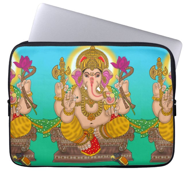 Lord Ganesha Laptop Cover (Vorderseite)