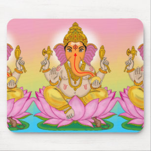 Lord Ganesha Mouse Pad Mousepad
