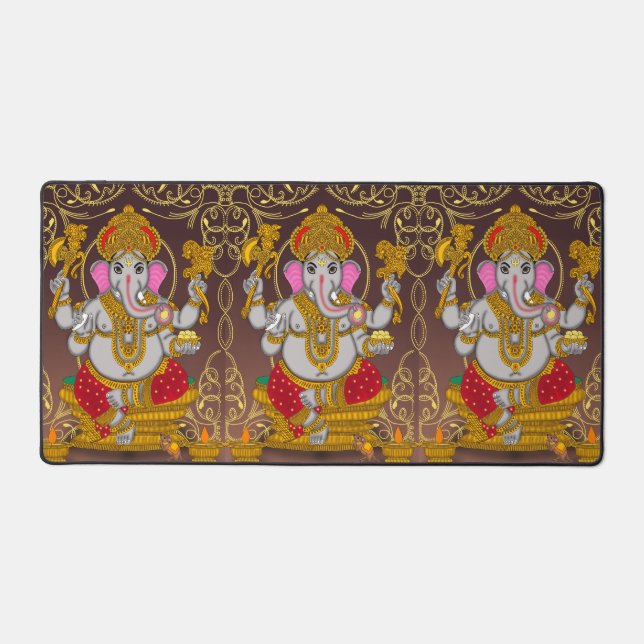 Lord Ganesha Mouse Pad Schreibtischunterlage (Vorderseite)