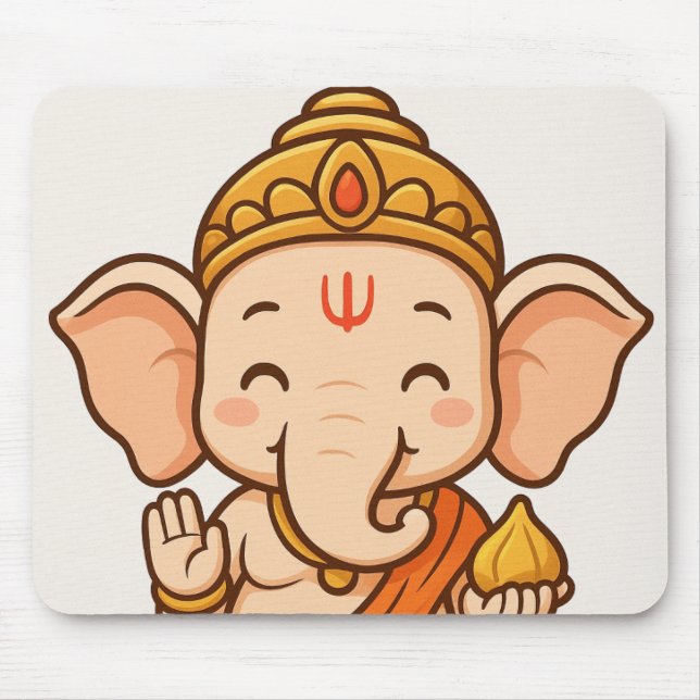 Lord ganesha mousepad (Vorne)