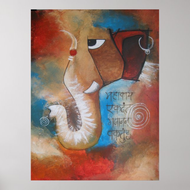 Lord ganesha poster (Vorne)