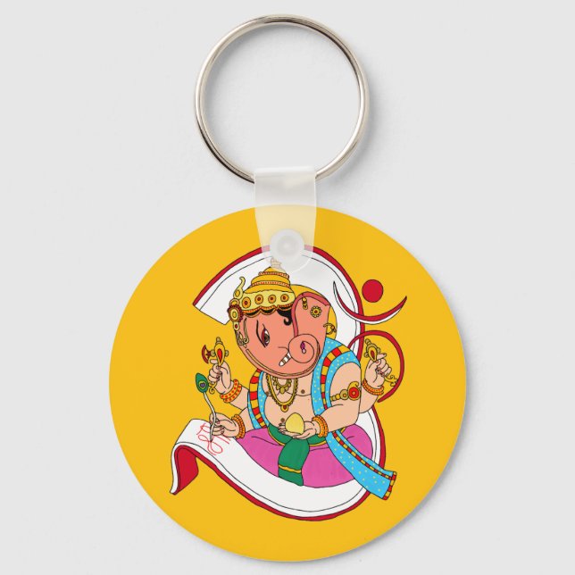 Lord Ganesha Schlüsselanhänger (Vorderseite)