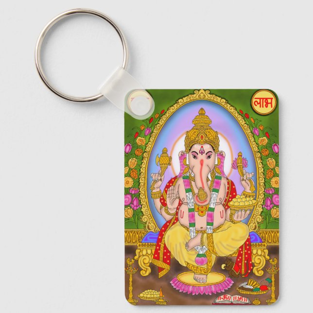 Lord Ganesha Schlüsselanhänger (Vorderseite)