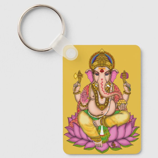 Lord Ganesha Schlüsselanhänger  (Vorderseite)