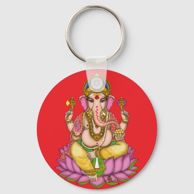 Lord Ganesha Schlüsselanhänger  (Vorderseite)