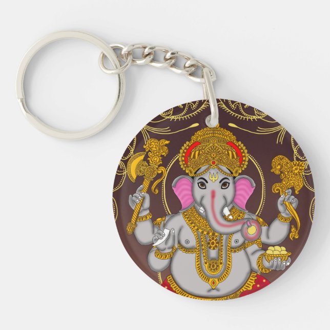 Lord Ganesha Schlüsselanhänger (Vorderseite)