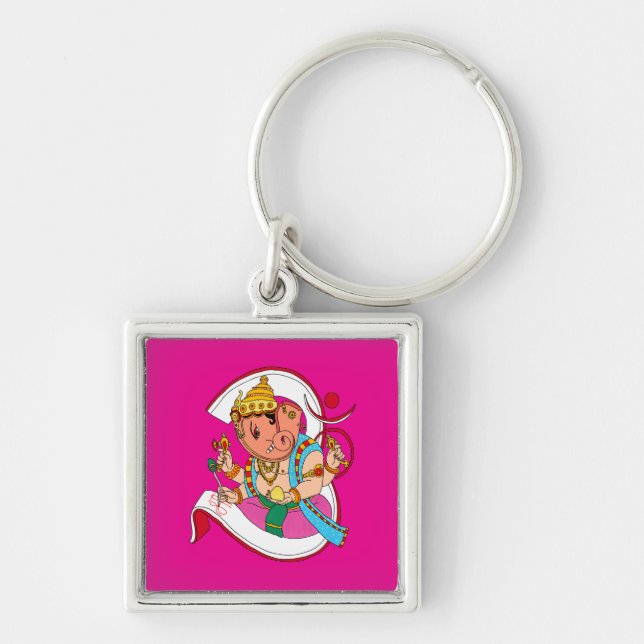 Lord Ganesha Schlüsselanhänger (Vorne)