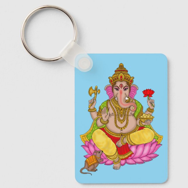 Lord Ganesha Schlüsselanhänger (Vorderseite)