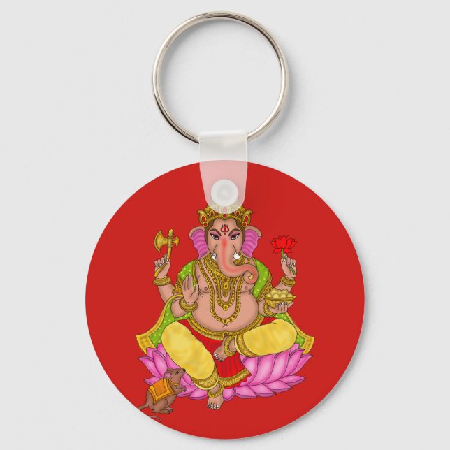 Lord Ganesha Schlüsselanhänger (Vorderseite)