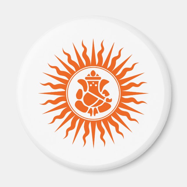 Lord Ganesha Sign Magnet (Vorne)