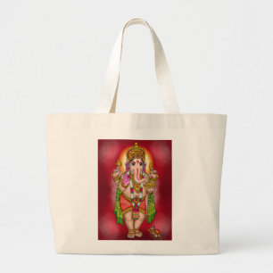 Lord Ganesha-Tasche Jumbo Stoffbeutel