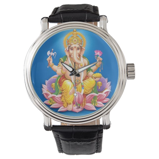 Lord Ganesha Watch Armbanduhr (Vorderseite)