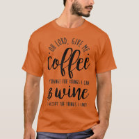 Lord, gib mir Kaffee, Funny Serenity Gebet Geschen