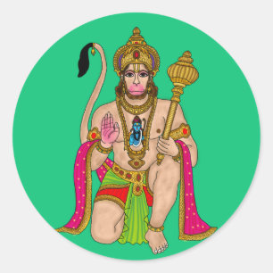 Lord Hanuman Aufkleber