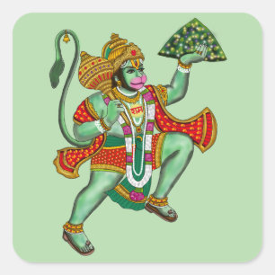 Lord Hanuman Aufkleber