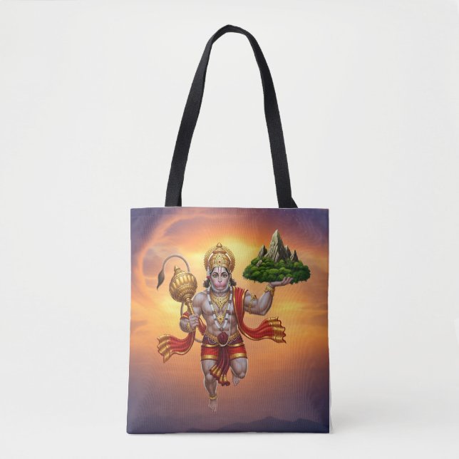 Lord Hanuman Flying Lifting Mountain (Vorderseite)