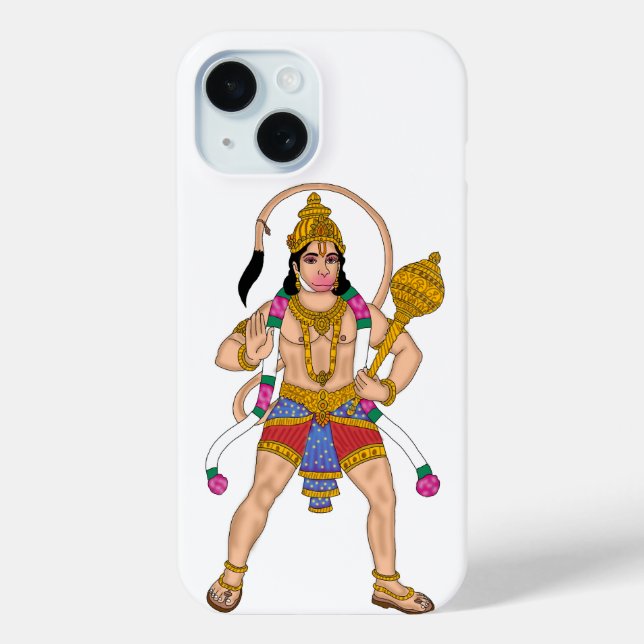 Lord Hanuman Handyhülle Case-Mate iPhone Hülle (Rückseite)