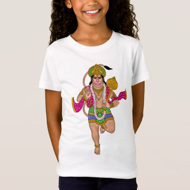 Lord Hanuman Herren T-Shirt (Vorderseite)